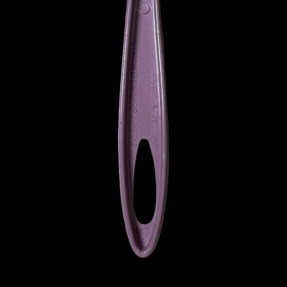 VNTG Ensar Pasta Server Spaghetti Fork Pink Nylon Retro Kitchen Made In USA